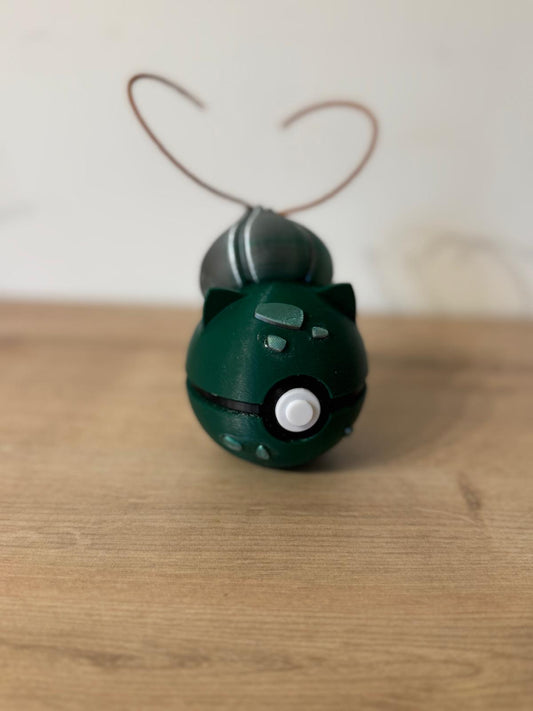 Pokéball Édition Spéciale – Style Bulbizarre (Bulbasaur)