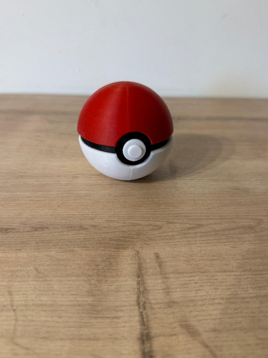 Pokéball Classique – Édition 3D Artisanale