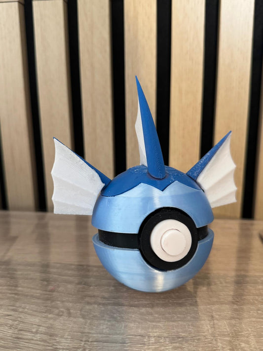 Pokéball Édition Spéciale – Style Aquali (Vaporeon)