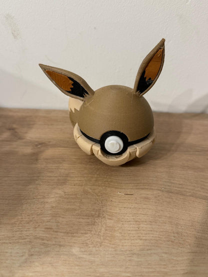 Pokéball Édition Spéciale – Style Evoli (Eevee)