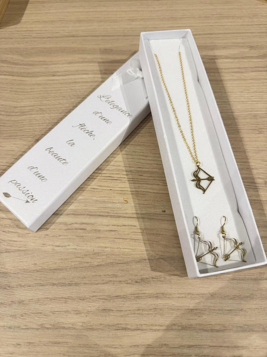 Coffret Bijoux Arc & Flèches – L’élégance d’une passion