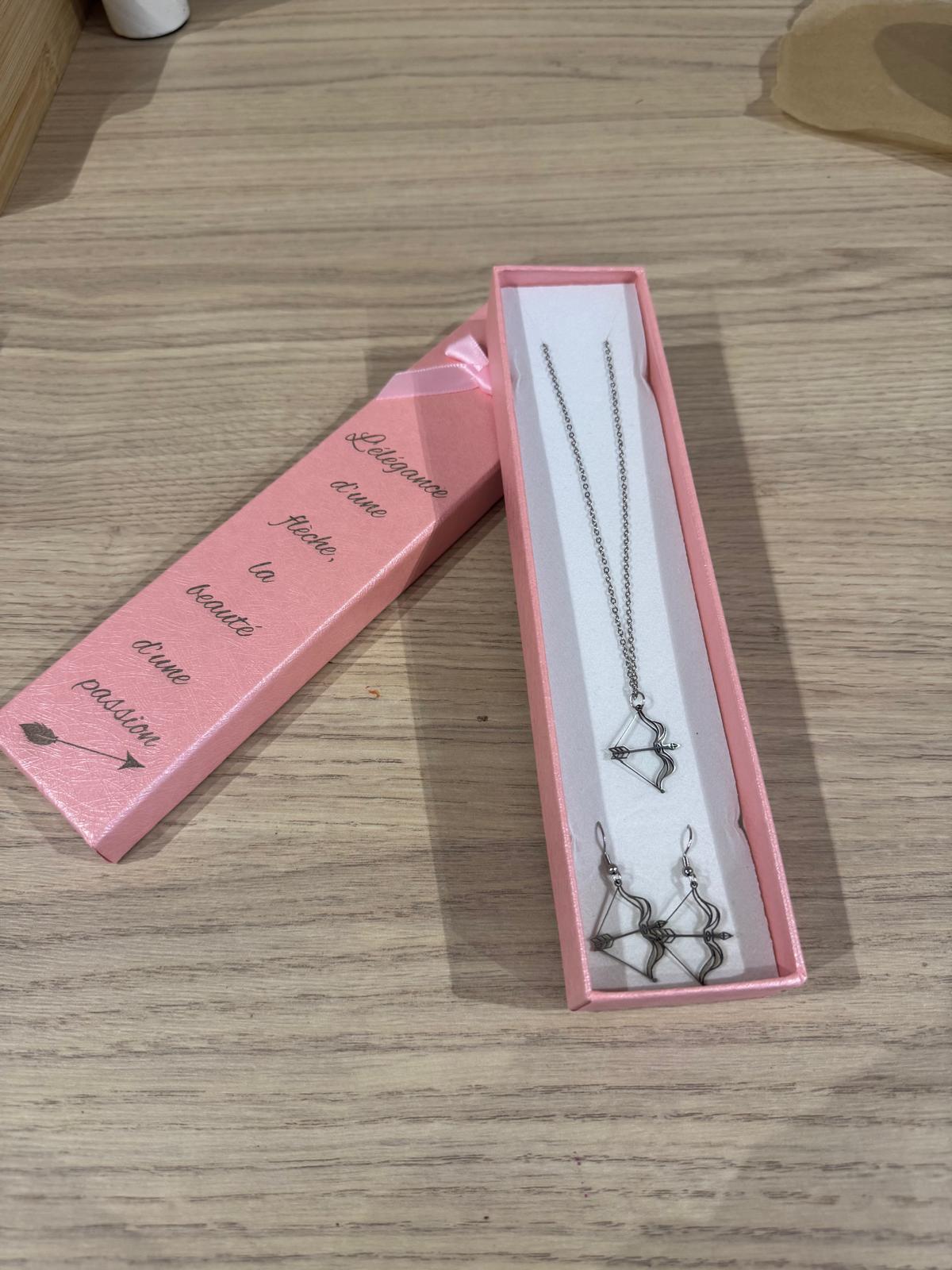 Coffret Bijoux Arc & Flèches – L’élégance d’une passion