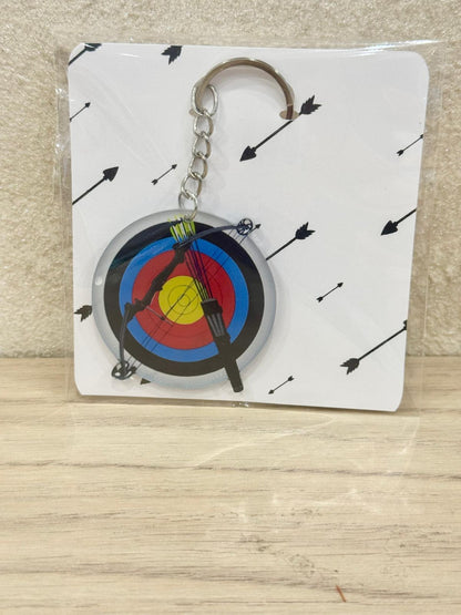 "Target & Bow" Keychain – Precision in your hands