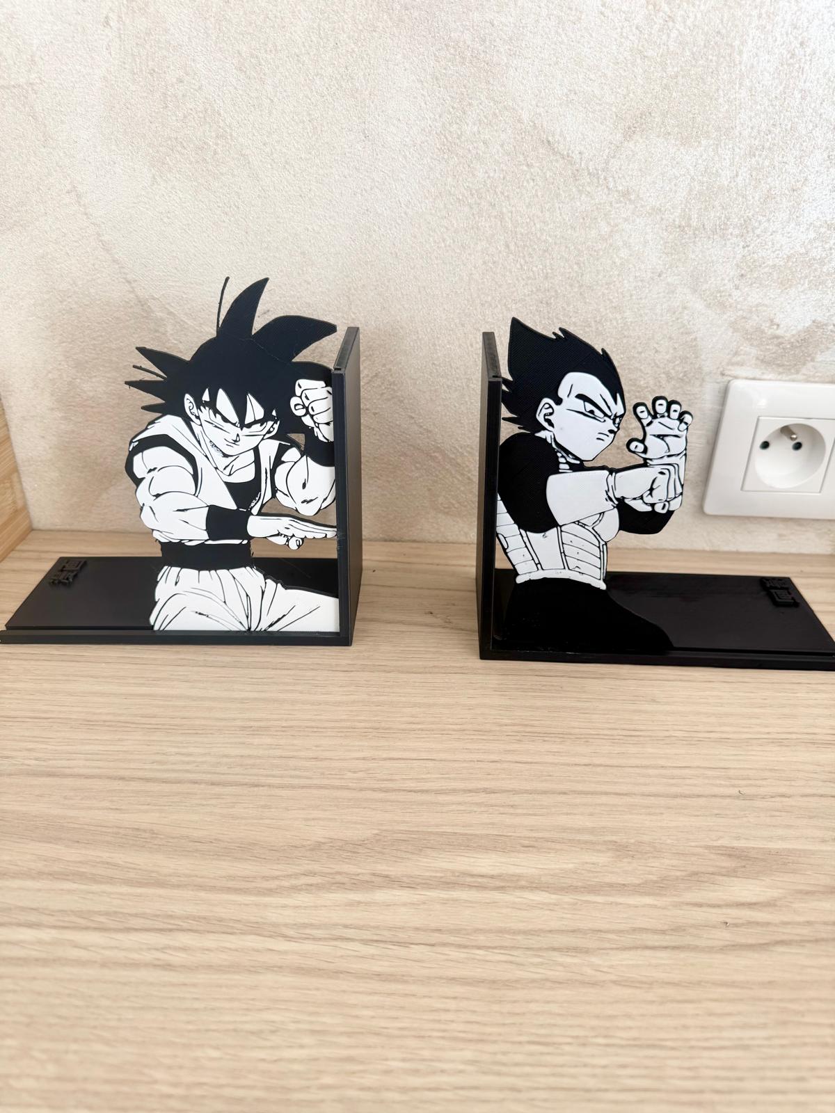 Serre-livres Dragon Ball – Goku & Vegeta