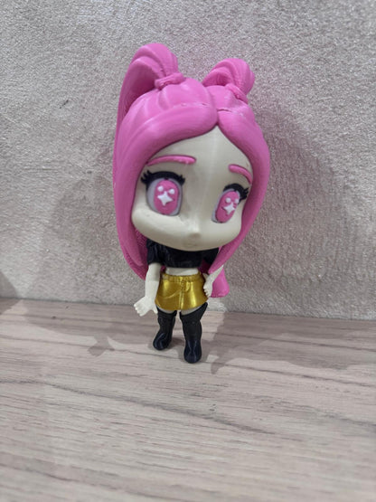 Figurine Mira imprimée en 3D – photo originale