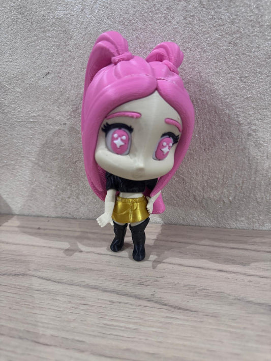 Figurine Mira imprimée en 3D – photo originale