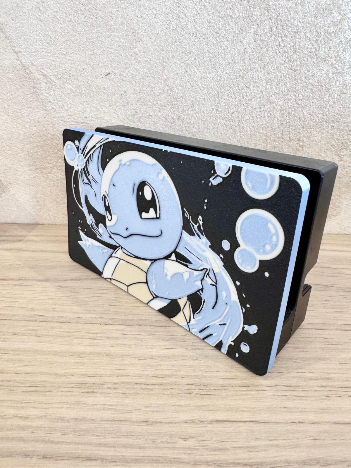 Cache Dock Nintendo Switch – Design Tortue d’Eau – photo 2