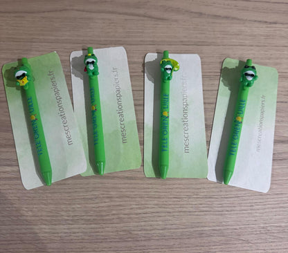 🐸✏️ Stylo Grenouille – Collection TELE’GRENOUILLE