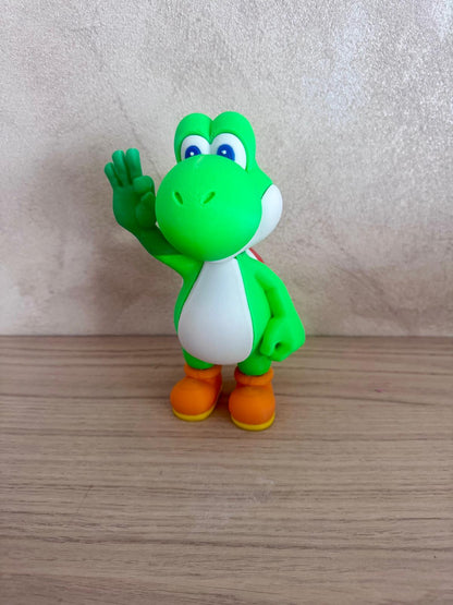 Figurine décorative imprimée en 3D – Style YOSHI