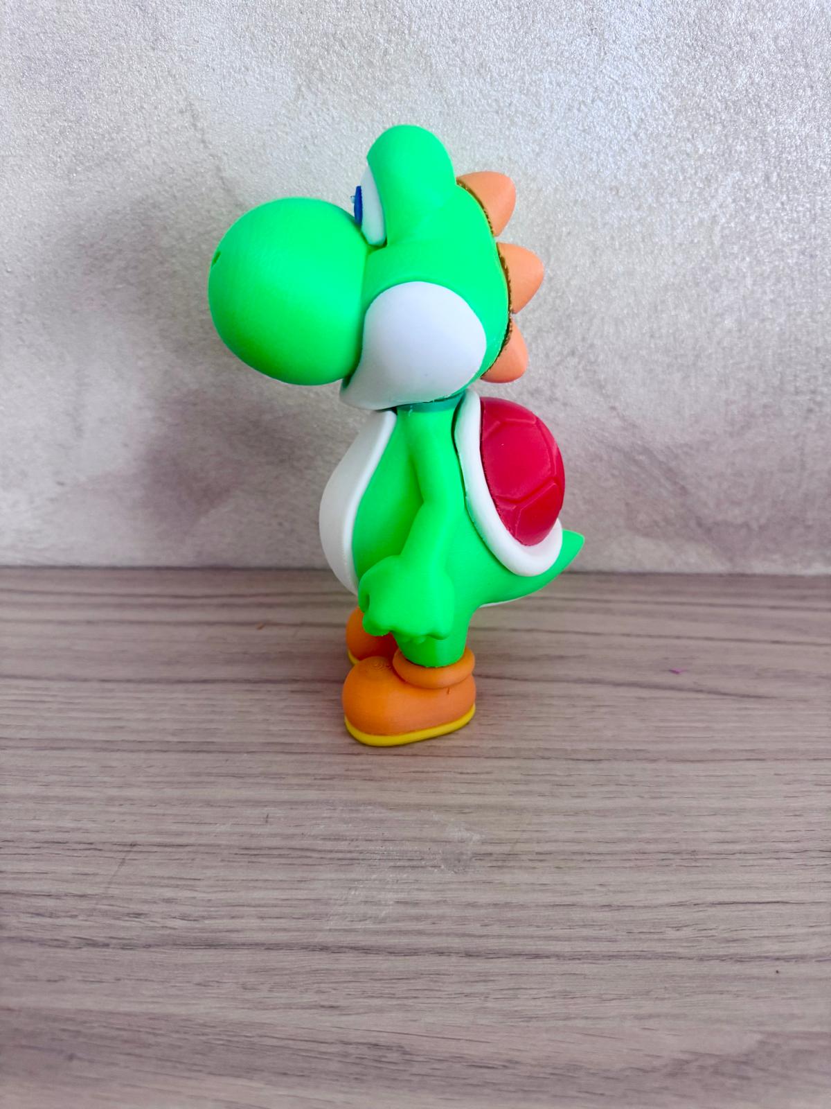 Figurine décorative imprimée en 3D – Style YOSHI