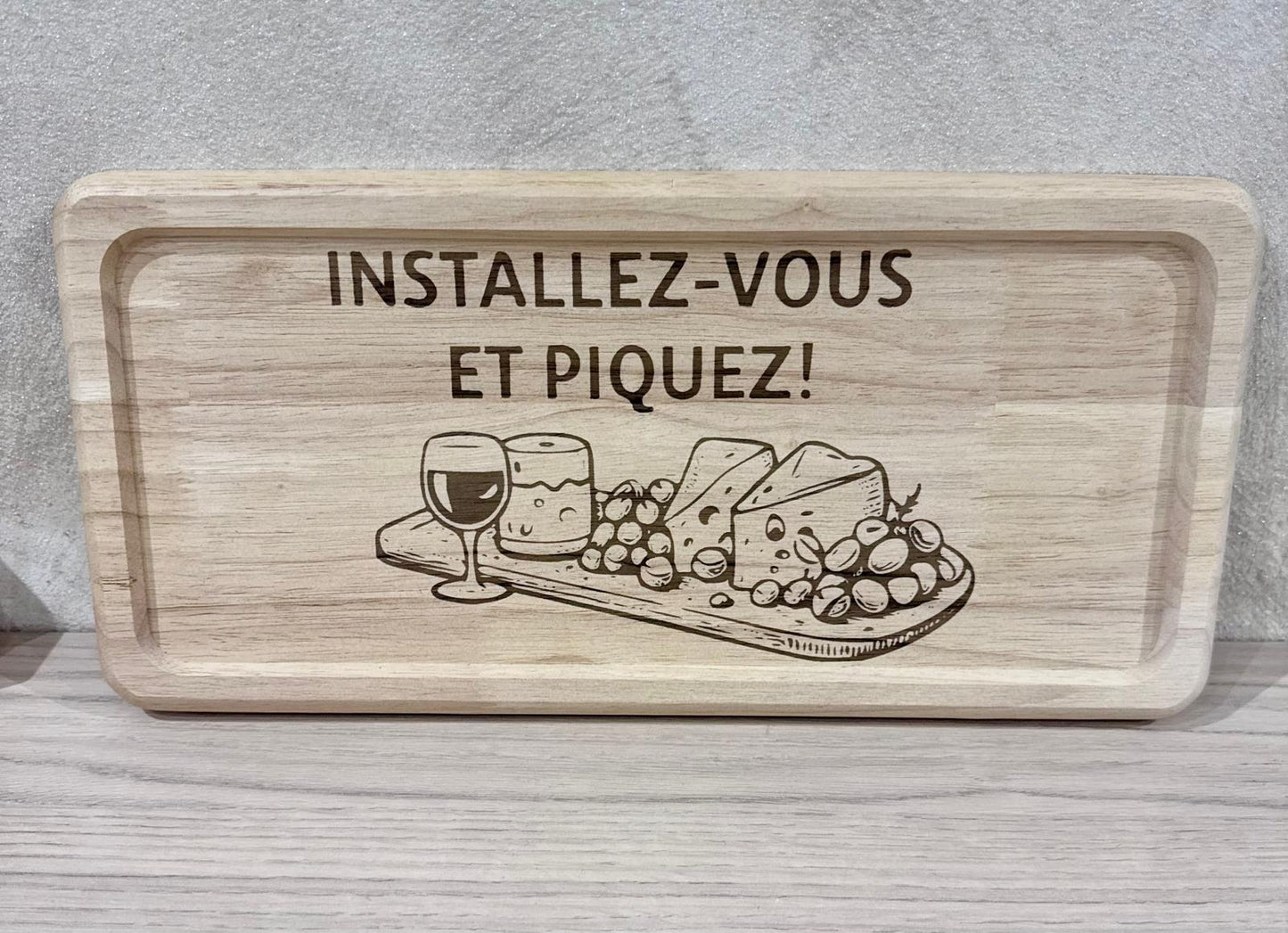 PLATEAU DE PRÉSENTATION APÉRO