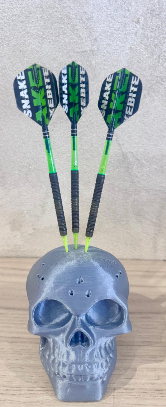 Porte-fléchettes Tête de Mort – Support décoratif pour fléchettes