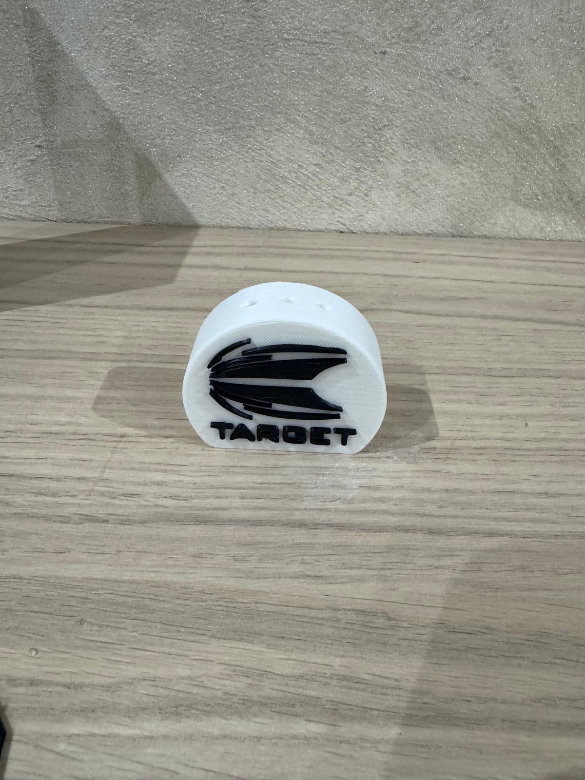 🎯 Support de fléchettes Blanc  – Design TARGET