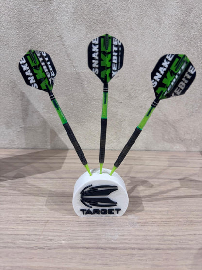 🎯 Support de fléchettes Blanc  – Design TARGET