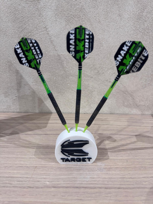 🎯 Support de fléchettes Blanc  – Design TARGET