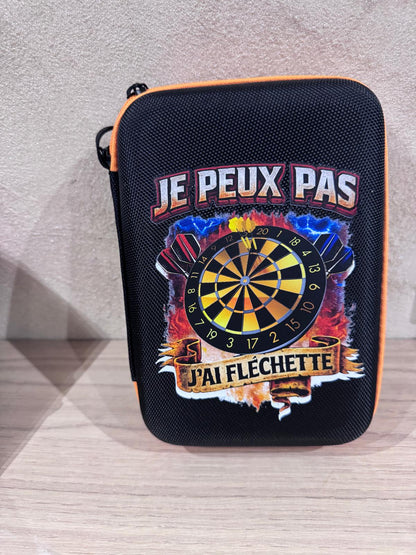 🎯🎒 Trousse rigide fléchettes
