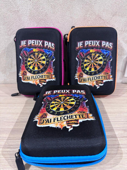 🎯🎒 Trousse rigide fléchettes