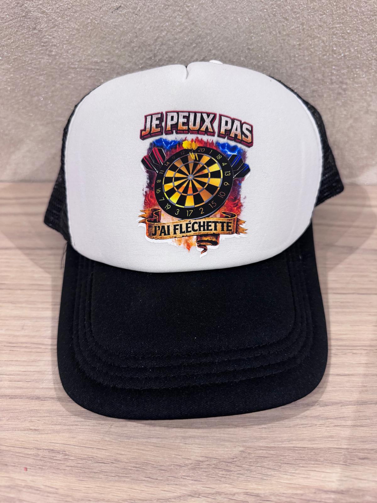 🎯🧢 Casquette trucker – Thème fléchettes