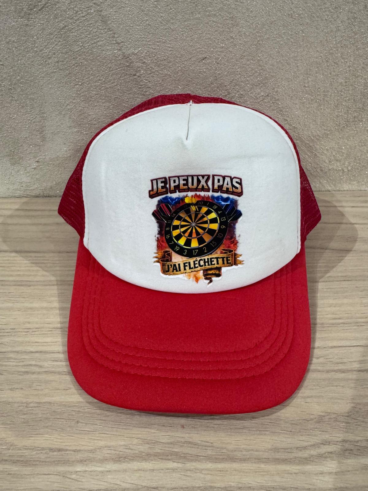 🎯🧢 Casquette trucker – Thème fléchettes