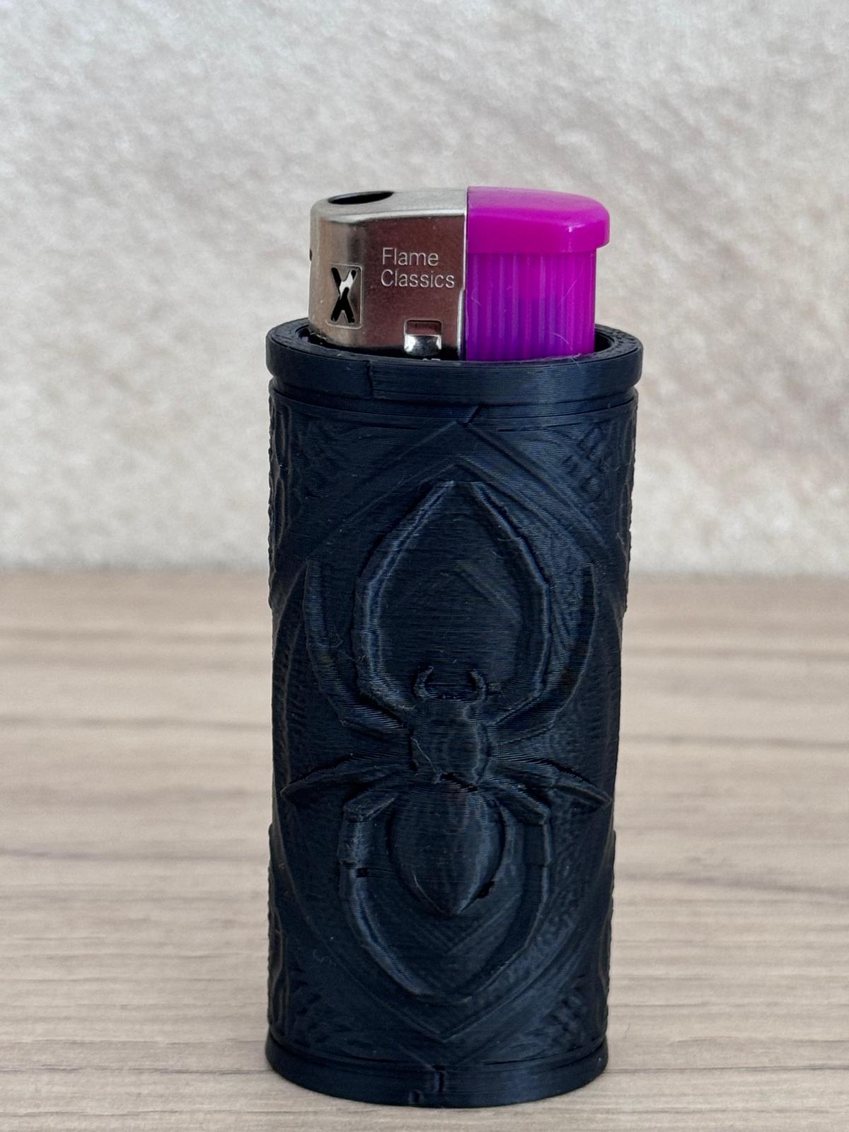Étui de Briquet Original avec briquet – Impression 3D Araignée