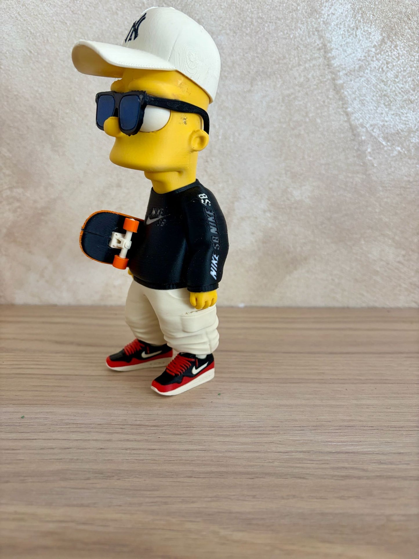 Bart Simpson Skateboarder Figurine – 3D Print 🎮🛹