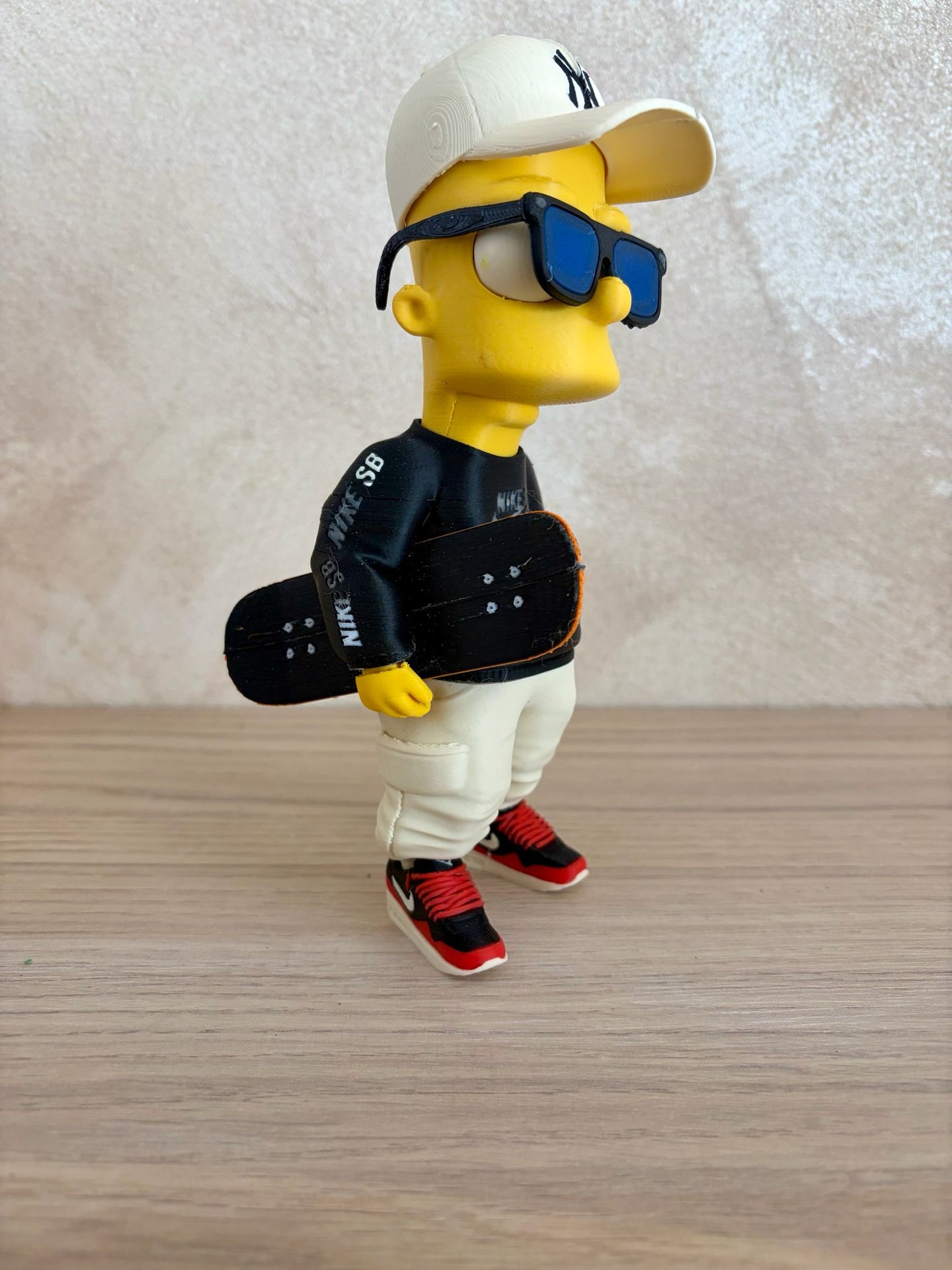 Bart Simpson Skateboarder Figurine – 3D Print 🎮🛹