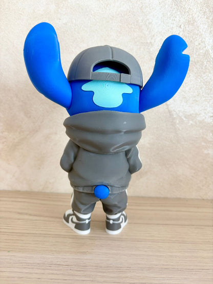 Figurine Stitch Streetwear – Impres💙🧢sion 3D