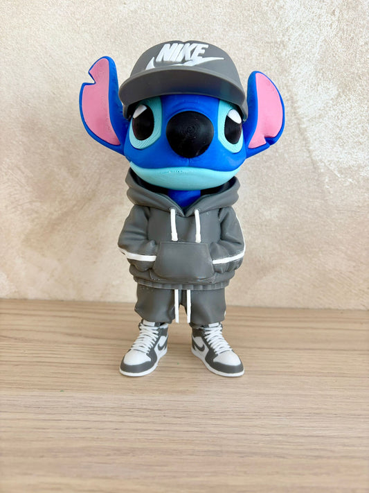 Figurine Stitch Streetwear – Impres💙🧢sion 3D