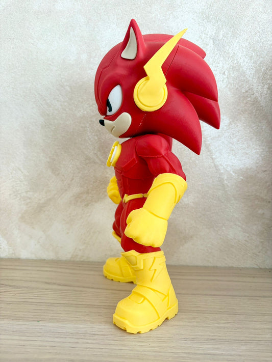 Figurine Sonic Flash – Impression 3D ⚡🔴