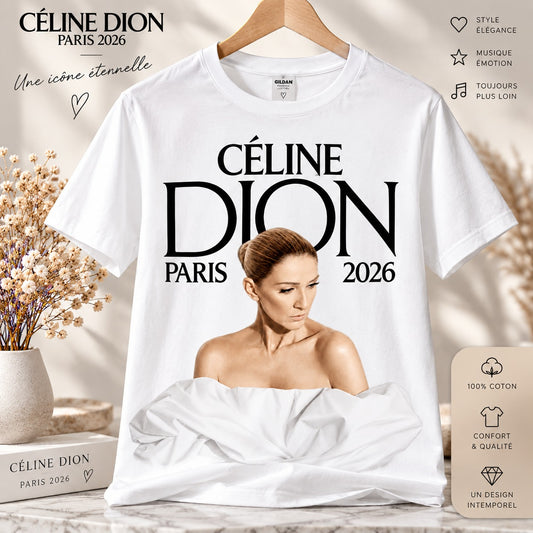 T-shirt Céline Dion – Modèle 1