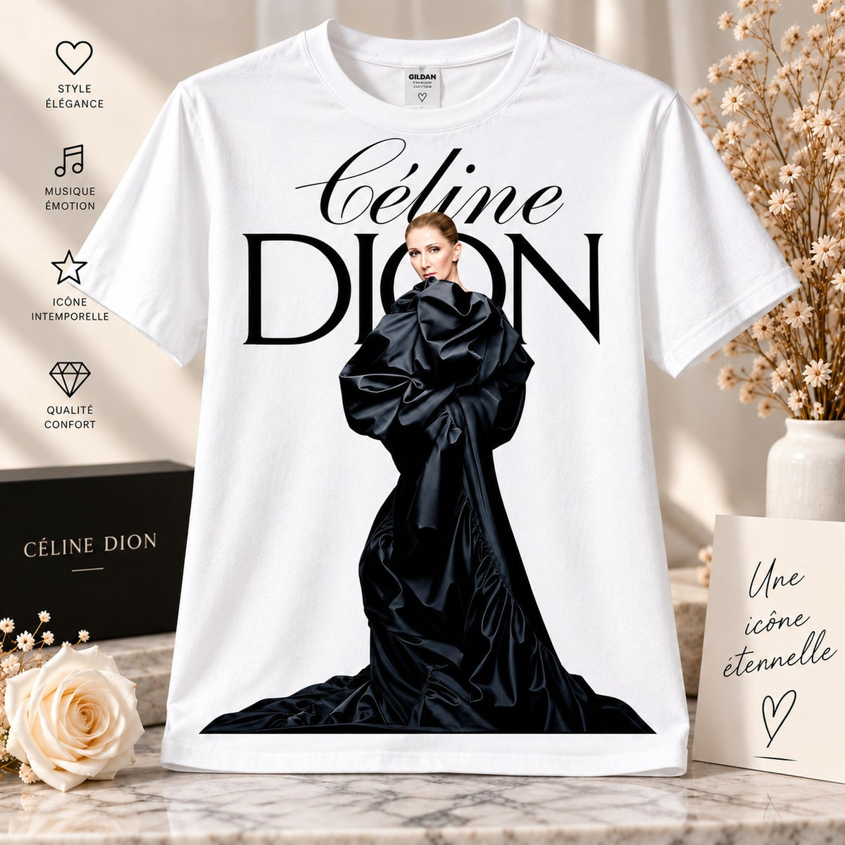T-shirt Céline Dion – Modèle 3