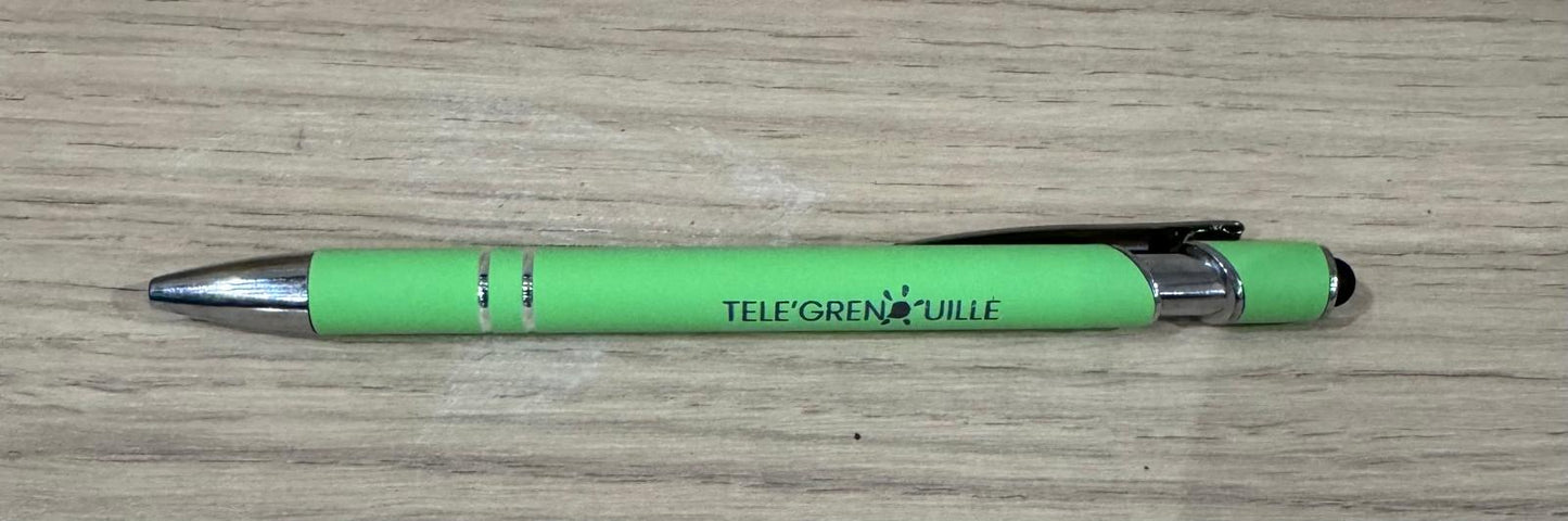 Stylo Gravé Télé grenouille