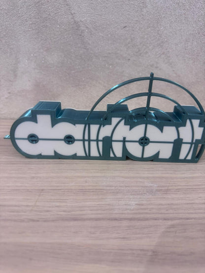 Lampe LED porte-fléchettes imprimée en 3D