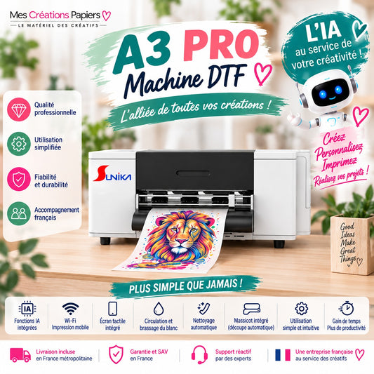 Imprimante DTF SUNIKA SK-A301 A3 PRO – Machine seule