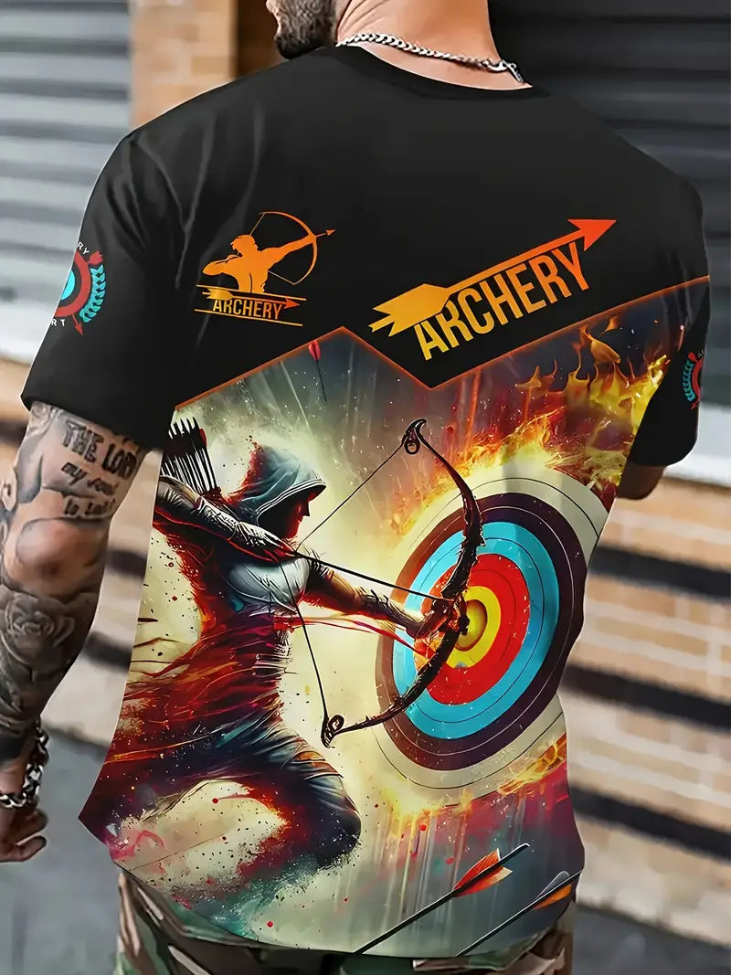 🏹 Tee-shirt "ARCHERY" - Passion Tir à l’Arc