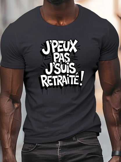 😎 Retirement Humor T-shirt – I can't, I'm retired!