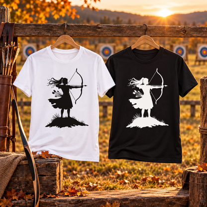 T-shirt femme Archère Silhouette – présentation