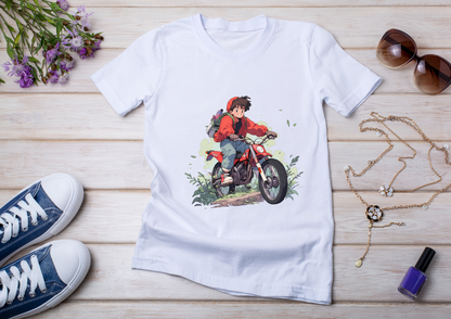 T-shirt Retro Anime Nostalgia – 61 modèles au choix – Noir ou Blanc