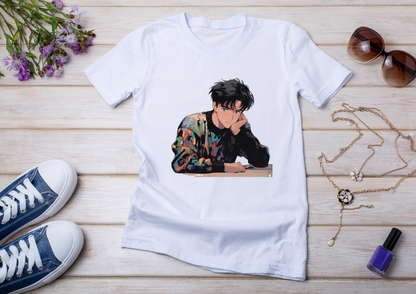 T-shirt Retro Anime Nostalgia – 61 modèles au choix – Noir ou Blanc