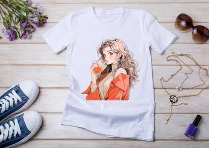 T-shirt Retro Anime Nostalgia – 61 modèles au choix – Noir ou Blanc