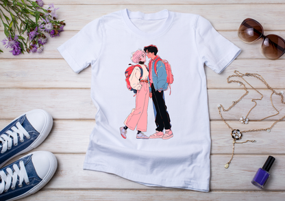 T-shirt Retro Anime Nostalgia – 61 modèles au choix – Noir ou Blanc