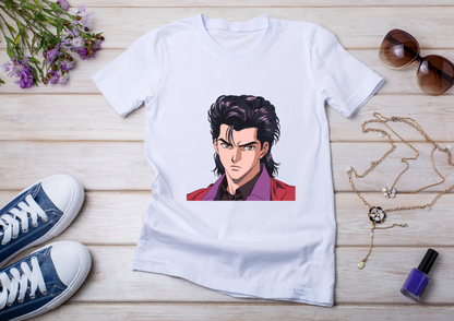 T-shirt Retro Anime Nostalgia – 61 modèles au choix – Noir ou Blanc