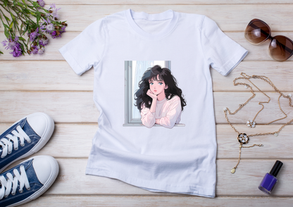 T-shirt Retro Anime Nostalgia – 61 modèles au choix – Noir ou Blanc