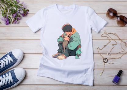 T-shirt Retro Anime Nostalgia – 61 modèles au choix – Noir ou Blanc