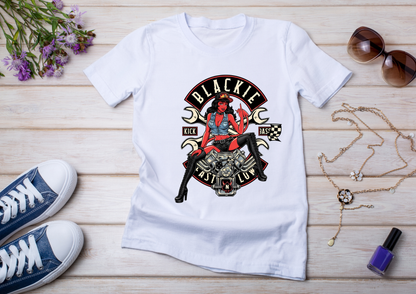 🖤 T-shirt Femme Style Pin-Up Vintage – Collection Rock & Biker