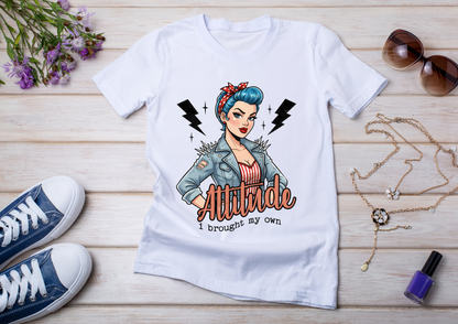🖤 T-shirt Femme Style Pin-Up Vintage – Collection Rock & Biker