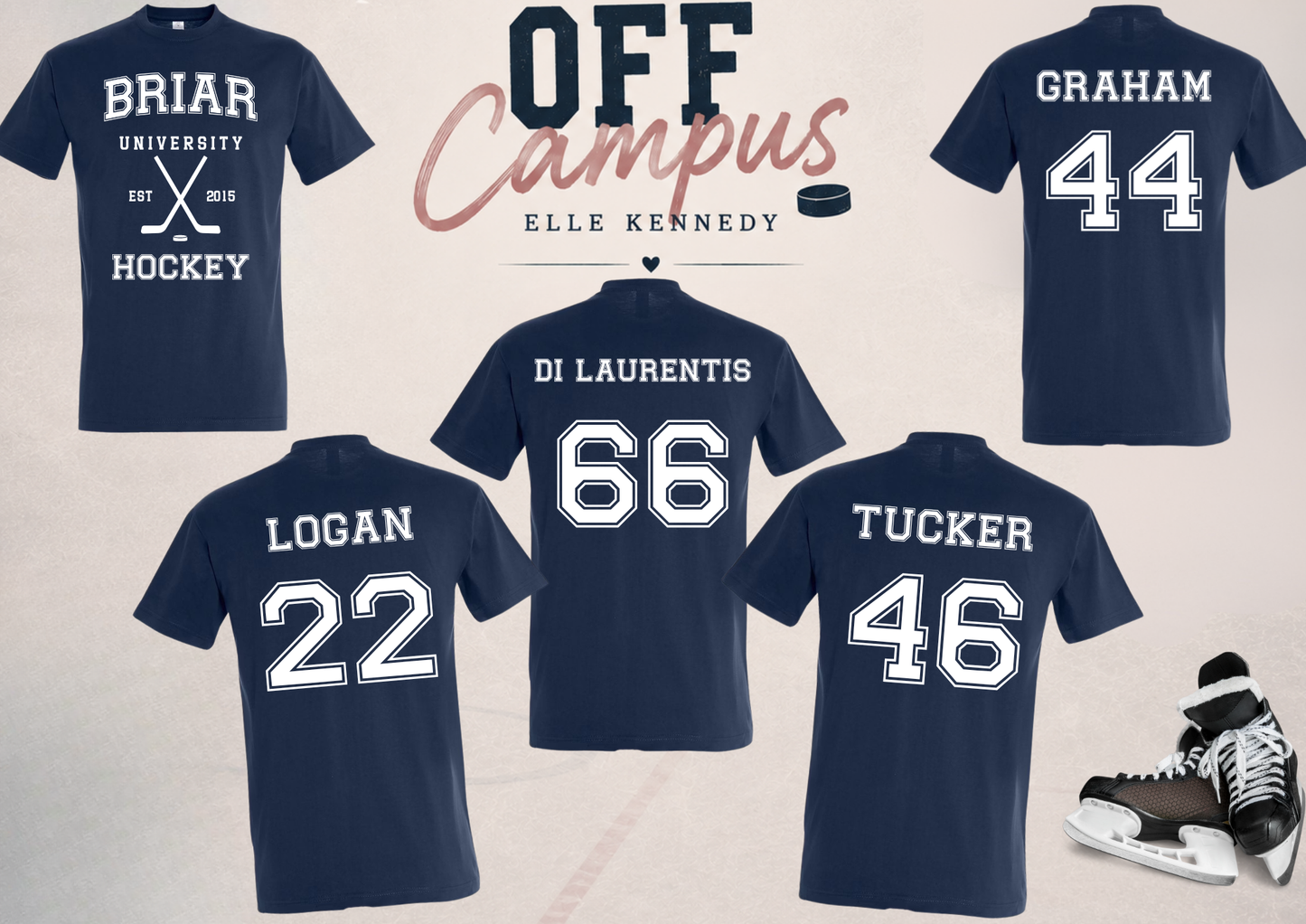 T-shirt Briar University Hockey – Off Campus
