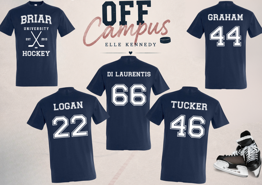 T-shirt Briar University Hockey – Off Campus