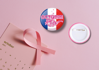 Broches Octobre Rose (16 modèles)