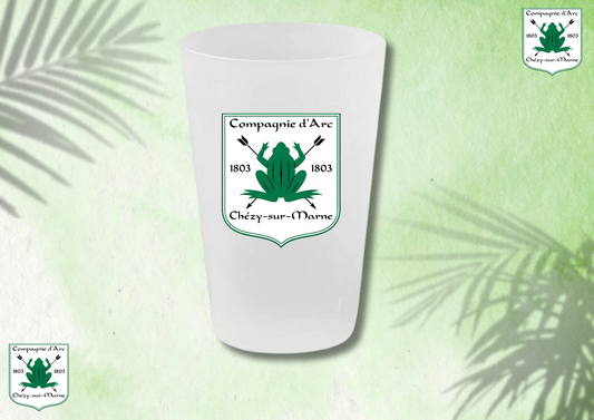 Gobelet réutilisable « Compagnie d’Arc de Chézy-sur-Marne »